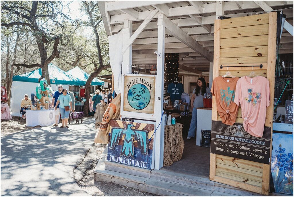 Market Days in Wimberley Texas, the first saturday of the month